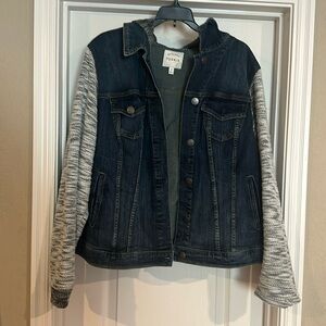 Torrid Size 3 Jean Jacket/Sweatshirt combo